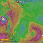 2023年、台風6号（カーヌン）